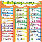 30 Rhyming Words Flipbook for Kids | Early Phonics & Reading Tool