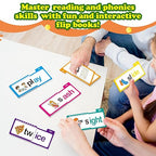30 Rhyming Words Flipbook for Kids | Early Phonics & Reading Tool